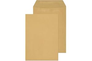 Blake Purely Everyday - Brown Envelopes C5 (229 x 162 mm) - Pack of 50 - Thickness 80GSM - Self Seal Envelope 9 x 6.4 Inches - Manilla Envelopes Letter Size - Stationery Supplies (13885/50 PR)
