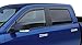 Produktbild (Version steckbar) 4er Set smoke Seitenscheibenwindabweiser Crew & Quad Cab Bj:02-08