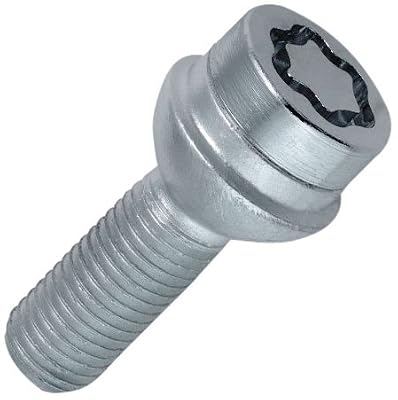 McGard 28176SU Dispositif antivol de roues et de pneus Standard à assise sphérique SW17 Filetage M12 x 1,50 Longueur 20,6 mm