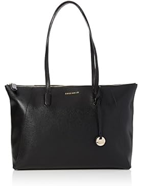 COCCINELLE Damen Clementine Henkeltasche, Schwarz (Noir), 14x25x33 cm