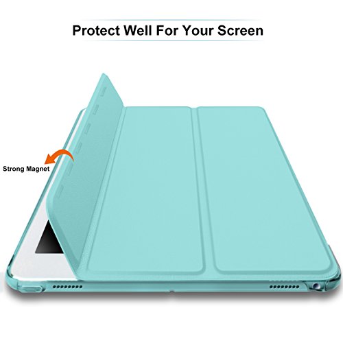 Batianda iPad Pro 10.5 Hülle,Auto aufwachen / Schlaf Funktion Schutzhülle für iPad Pro 10.5 Zoll Modell 2017,Himmelblau - 4