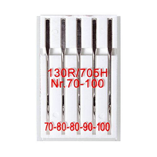 20 teiliges Nähset : 15 Rollen Nähgarn – Set + 5 Universal Nähmaschinennadeln - 2