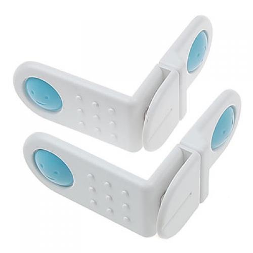 2Pcs Door Fridge Drawers Cabinet Safety Lock For Child Kids Baby