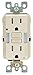 Produktbild Leviton GFNL1-T Self-Test SmartlockPro Slim GFCI Tamper-Resistant Receptacle with Guidelight and LED Indicator, 15 Amp, Light Almond by Leviton