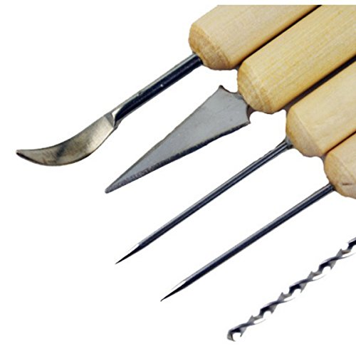 WINOMO Modellier-Werkzeug Sculpting Werkzeug Clay Werkzeug Keramik Skulptur Ton schnitzen Werkzeug Kit – 14 Stücke - 6
