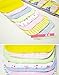 8x baby kids soft wash cloth bath feeding towel flannel wipe mixed colours