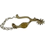 Westernsporen, mit Pferdekopfmotiv