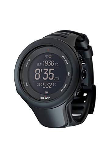 Suunto Unisex Ambit3 Multisport GPS-Uhr, 15 Std. Akkulaufzeit, Herzfrequenzmesser + Brustgurt (Gr. M), Wasserdicht bis 50 m