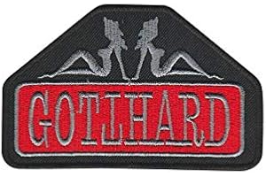 SIGITASTRADING Gotthard Hard Rock Band Écusson Patch en fer brodé sur accessoire