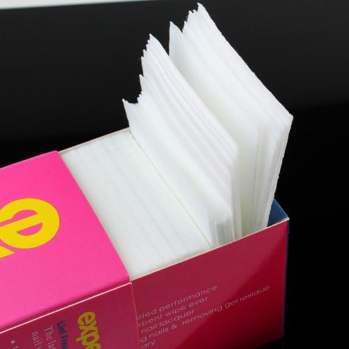 325pcs Lint Free Nail Art Gel Polish Remover Cotton Pad Nail Wipe by profashionail