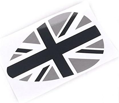 Instrument Panel Air Conditioner Decor Black Union Jack Sticker For Mini Cooper 2014-Present F55 F56
