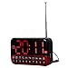 Produktbild IW.HLMF LED Wecker Radio Digitaluhr Multifunktionale Schlaf Timer LCD Display MP3 Player Lautsprecher Tragbare FM Radio Desktop Clock