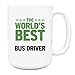 Produktbild Duke Gifts Grün Worlds Best Bus Driver Big 444 ml Becher 048