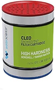 WaterScience SFC-UW 100 Hard Water Replacement Cartridge/Filter for Cleo Range of Shower and Tap Filters