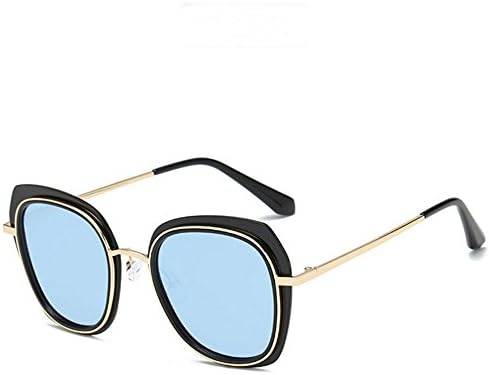 GAOLIXIUA Men's Polarized Sunglasses, Anti-glare Driving Glasses, Vintage Design, Hikers/Pilots, Neutral (Color : Blue)