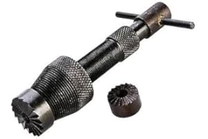 BARGAINWORLDUK Tap Reseating Tool Imperial cuts worn tap seats Includes 3/4" & 1" Cutters U165