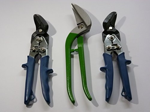 Profi Blechscheren 2x Ideal + 1x Pelikan Blechschere Dachdecker Klempner