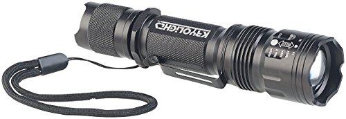 KryoLights Cree-LED-Taschenlampe Police TRC-140.akku, 10W, 840 Lumen, IP65 - 5