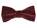 Produktbild Bowtie Bros  Herren Fliege, vorgebundene Fliege in Samt Velvet Valentine, handgefertigt, Anzugfliege mit verstellbarem Hakenverschluss, dunkelroter Samt, handmade