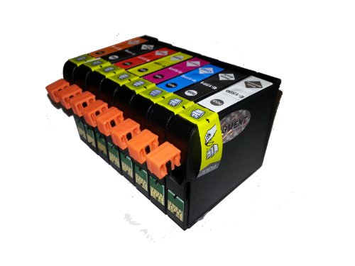 Colour Direct Set 8 Kompatibel Druckerpatronen T1590 - T1599, Ersatz für Epson Stylus Photo R2000 Drucker