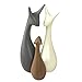 Produktbild Lovely Hirsche Familie Keramik Ornamente, moderne Art und kreative dekorative Elemente (3 Hirsche) - Magenesis ®