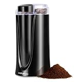 SimpleTaste Electric Coffee Mill Multi-Use Coffee Grinder with Durable Stainless Steel Blade, 150W, Black (Kitchen &amp; Home)