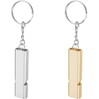 Sifflets De Survie WeddHuis - Lot De 3 En Aluminium, 120dB, Étanches | Pour Randonnée, Chasse, Secours, Chien