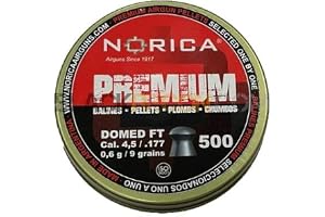 Norica Domed FT 4,5 mm/177 (burk 500 pellets)