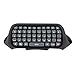 Produktbild WOSOSYEYO Mini-Tastatur Wireless Controller Text Messenger Tastatur 47 Tasten Chatpad Tastatur für Xbox 360 Game-Controller Schwarz