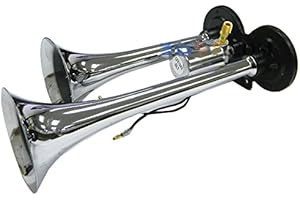 VNVIS 24 V doble cromo bocina de aire camión camión yact camión pickup 130dB