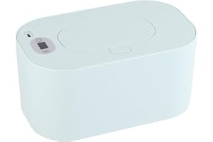 ODORKLE Infant Wipes Heater,Portable PP Adjustable Temperature Large Capacity Baby Wet Wipes Warmer Dispenser (Green)