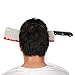 Produktbild Morbuy Halloween Stirnband Requisiten, Kopf Schnalle Requisiten Partei Lustige Stirnband Aprilscherz Tragbare Kopf Piercing AXT Nadel SAH Schere Stirnband (Küchenmesser)