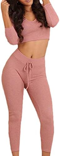 Scothen Women's Trainingsanzug Print Sweatshirt Sweatpants Sport Suits Jogging Suit Longsleeve Sweater Sport Suits Trainingsanzug Sweatshirt Hoodies Jogginganzug Trousers + Jacket Fitness 2Pcs