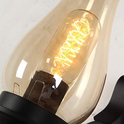 JJZLY Chimenea Lámpara de Pared, una lámpara de cabecera House