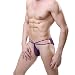 Produktbild WANGXQ MäNner Sexy UnterwäSche Sexy Transparenter Spitze DüNne Netz Garn JJ Ausgesetzt Tanga T-Hosen , purple
