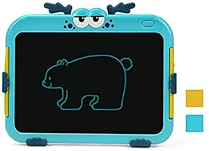 FunBlast LCD Writing Tablet, 10.5 Inch Doodle Board Sketch Pad Educational Toys for Kids (Pack of 1 Pcs). (Blue)