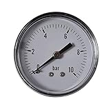 Druckluft Manometer für gasförmige und flüssige Medien zur Druckanzeige mit stabiler Leistung.