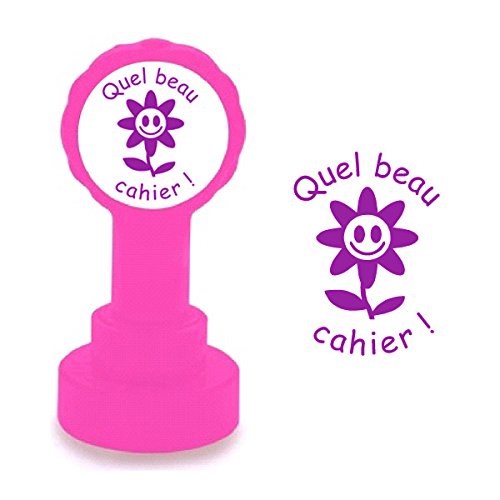 Book's Cover ofTampons autoencreurs pour enseignants  Quel beau cahier   Encre Pourpre  Violet