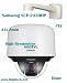 Produktbild Samsung scp-2430hp 43 x Zoom 600TVL Hohe Auflösung PTZ Dome Kamera mit eingebauter Heizung 24 VAC mit Wandhalterung