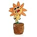 Produktbild Goolsky Singen und Tanzen Blume Enchanting Sonnenblume mit Saxophon Weichem Plüsch Lustige Kreative Elektrische Musik Spielzeug Stofftier