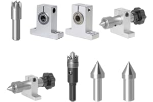 DIIOOMIEEU Fiore Ditale Punta Da Trapano Tornio Contropunta Centro Centro Rotante Centro Strumenti Lavorazione Del Legno Alto Cuscinetto