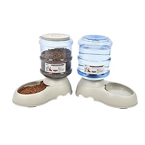 YGJT Dispensador Automático de Comida para Gatos – Comedero para Perros y Gatos con 6 Compartimientos – Comederos Automáticos de Croquetas (Distribuidor automático con Temporizador)