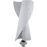 Lightakai - Turbina generatore eolico verticale a 2 ali, 400 W, 12 V, assi fluttuanti magnetici, con controller