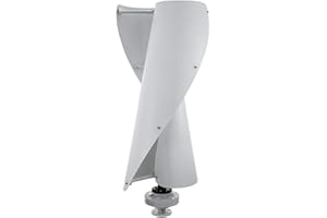 KENSYUINT Vertikaler Windturbine Generator Windrad Stromerzeugung DC 12V 400W Windgenerator Windkraftanlage Windgenerator