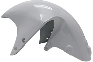 GYMARK Motorcycle Front Mudguard Front Fender for Suzuki GSXR 1300 Hayabusa GSX-R1300 2008-2018 ABS Plastics Mudguard Splash Guard (White)