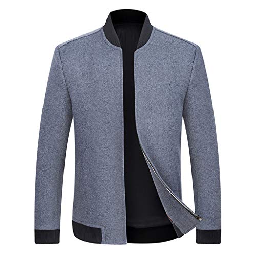 Preisvergleich Produktbild Flyshow - Herren Jacke Softshelljacke - Herren Casual Trenchcoat Fashion Business Slim Jacket Outwear Jacket