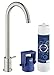 Price comparison product image GROHE 31301DC1 Blue Mono Pure Kitchen Tap with Water Filter, Supersteel