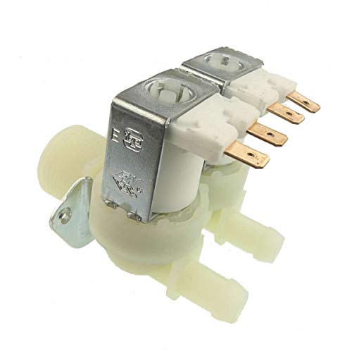 BAHome Universal Double Straight Solenoid Valve for Washing Machines