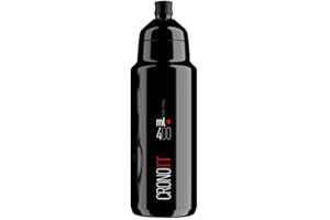 Elite99 Crono TT Aerobottle Borraccia Adulte-Mixte, Nero, Taglia Unica
