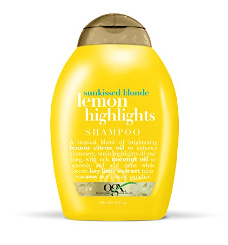 Organix Sunkissed Blonde Lemon Highlights Shampoo 385ml